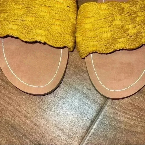 Splendid® Marilyn Yellow Womens Sandal sandal Sz 9 1/2 - Picture 4 of 6